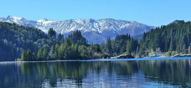 El lago Nahuel Huapi